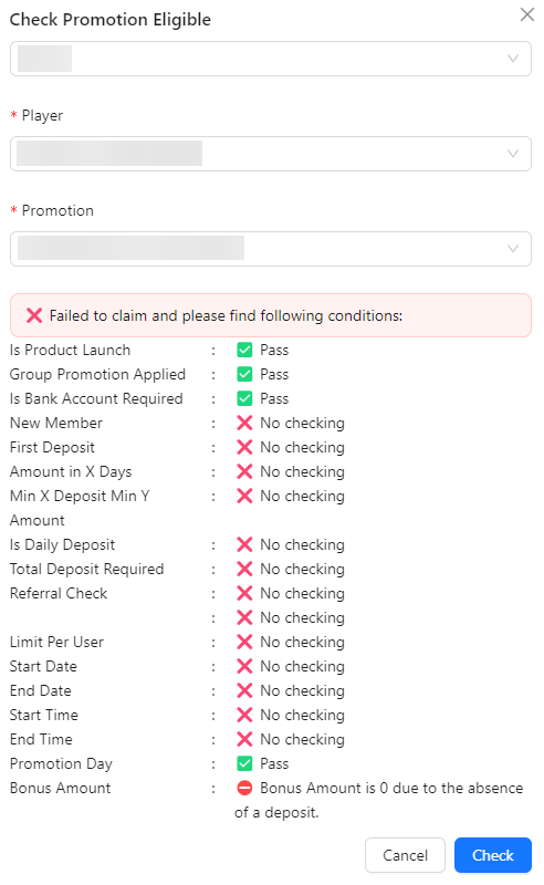 Check Promotion Eligible Image