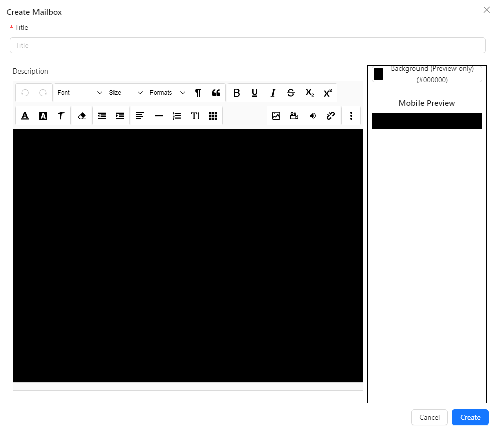 Create Edit Mailbox Image
