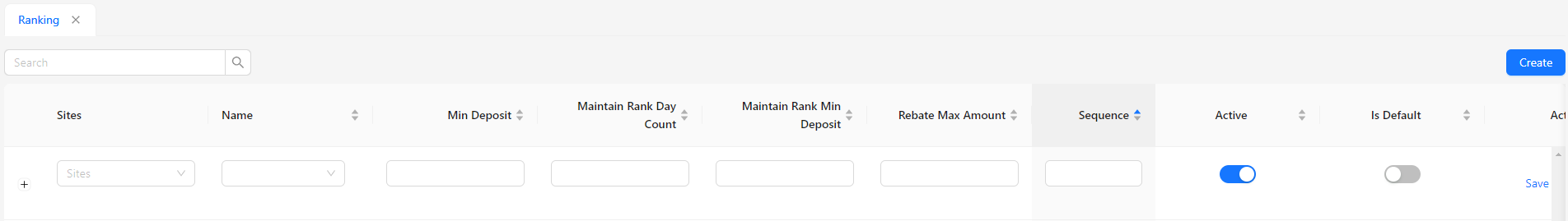 Create / Edit Ranking Image