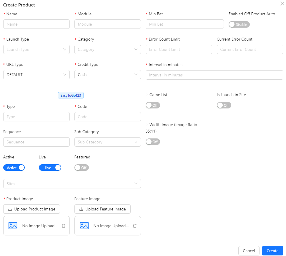 Create Edit Product Image