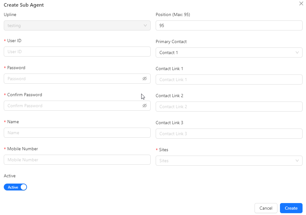 Create Sub Agent Image