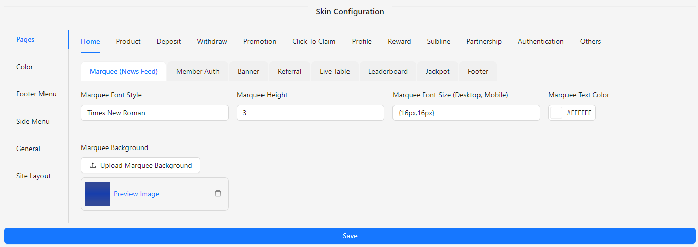 Marquee (News Feed) Image